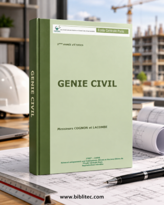 Cours Génie Civil – Structures, béton armé et fondations